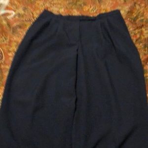 George Woman navy pleated dress pants. Size 18W